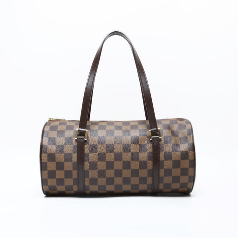 LOUIS VUITTON 2004 Damier Papillon 30 Shoulder Bag Brown WS23168