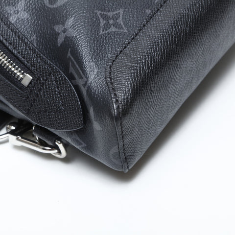 LOUIS VUITTON 2021-2025 Monogram Duo Sling Bag Waist bag black WS23169