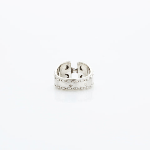 HERMES Mexican Corset Cross 925 size:52 Ring Silver WS23174