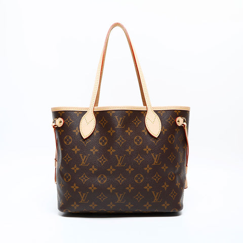 LOUIS VUITTON 2021-2025 Monogram Neverfull PM Tote Bag Brown WS23176