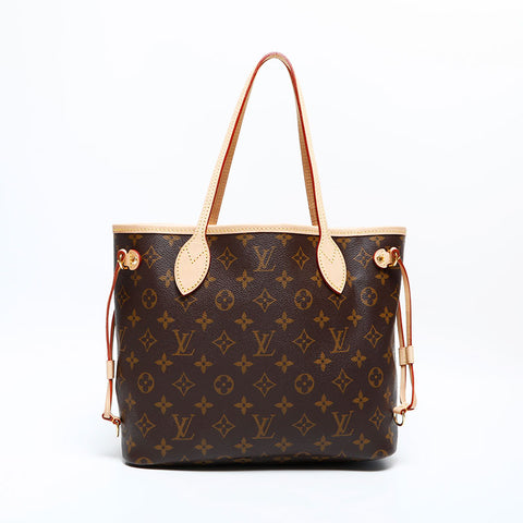 LOUIS VUITTON 2021-2025 Monogram Neverfull PM Tote Bag Brown WS23176