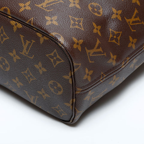 LOUIS VUITTON 2021-2025 Monogram Neverfull PM Tote Bag Brown WS23176