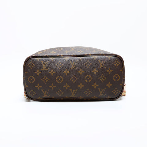 LOUIS VUITTON 2021-2025 Monogram Neverfull PM Tote Bag Brown WS23176