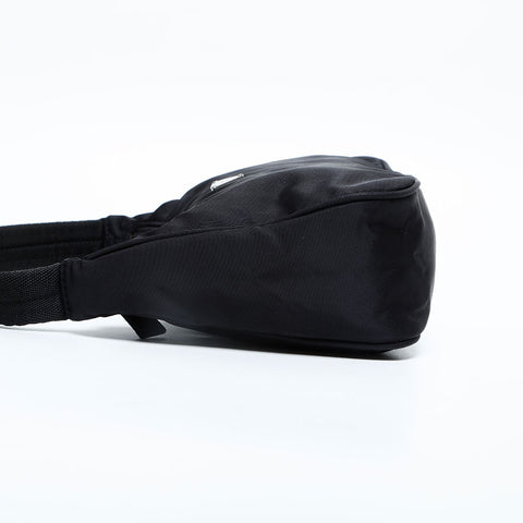 PRADA Nylon Triangle Logo Hobo Handbag black WS23182