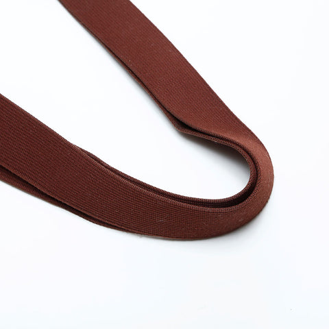 LOEWE Suede Anagram Shoulder Bag Brown WS23183