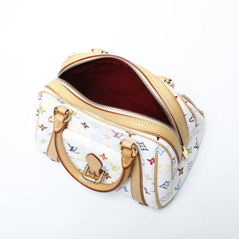 LOUIS VUITTON 2007 Monogram Multicolore Priscilla Handbag white WS23185