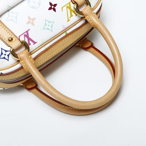 LOUIS VUITTON 2007 Monogram Multicolore Priscilla Handbag white WS23185