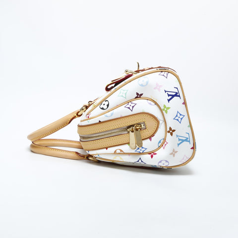 LOUIS VUITTON 2007 Monogram Multicolore Priscilla Handbag white WS23185