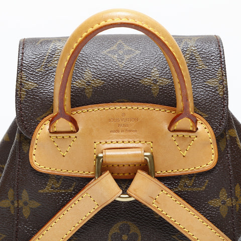 LOUIS VUITTON 1996 Monogram Mini Montsouris Backpack  Daypack Brown WS23187