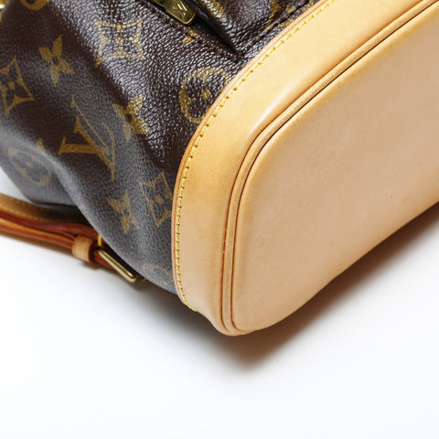LOUIS VUITTON 1996 Monogram Mini Montsouris Backpack  Daypack Brown WS23187