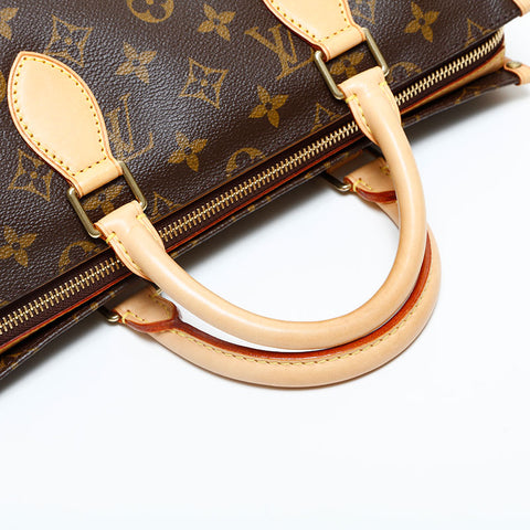 LOUIS VUITTON 2007 Monogram Popincourt Handbag Brown WS23189