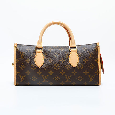 LOUIS VUITTON 2007 Monogram Popincourt Handbag Brown WS23189