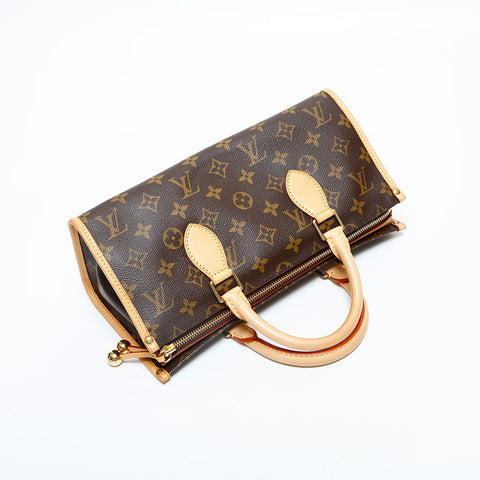 LOUIS VUITTON 2007 Monogram Popincourt Handbag Brown WS23189