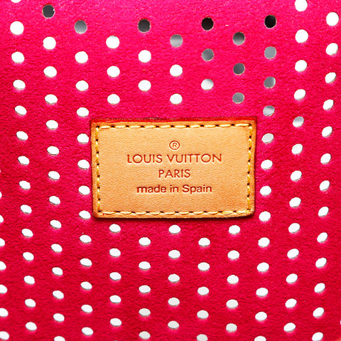 LOUIS VUITTON 2006 Monogram Perfo Musette Shoulder Bag Brown WS23190