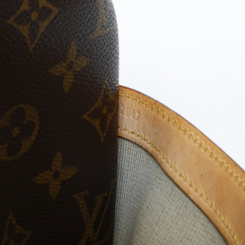 LOUIS VUITTON 2007 Monogram Reporter PM Shoulder Bag Brown WS23192
