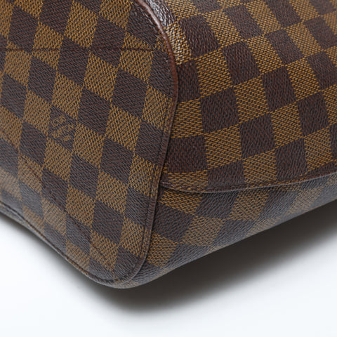 LOUIS VUITTON 2019 Damier Ebene Siena MM Shoulder Bag Brown WS23195