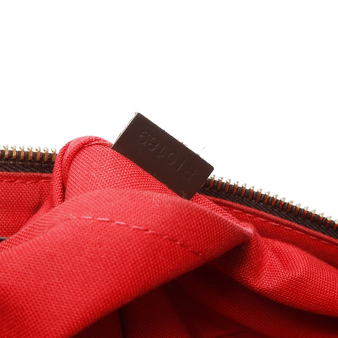 LOUIS VUITTON 2019 Damier Ebene Siena MM Shoulder Bag Brown WS23195