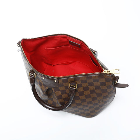 LOUIS VUITTON 2019 Damier Ebene Siena MM Shoulder Bag Brown WS23195