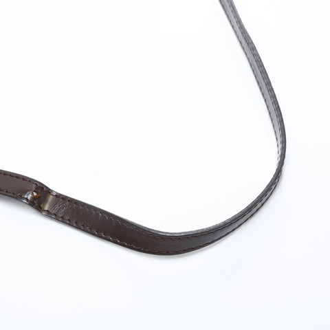 LOUIS VUITTON 2019 Damier Ebene Siena MM Shoulder Bag Brown WS23195