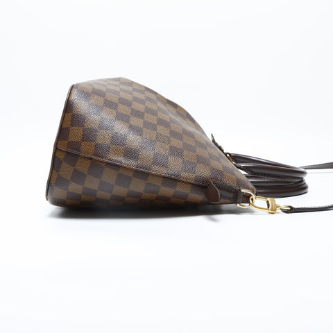 LOUIS VUITTON 2019 Damier Ebene Siena MM Shoulder Bag Brown WS23195