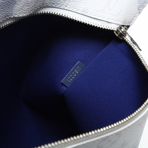 LOUIS VUITTON 2021 Monogram Watercolor Weekend Tote GM Tote Bag white WS23196