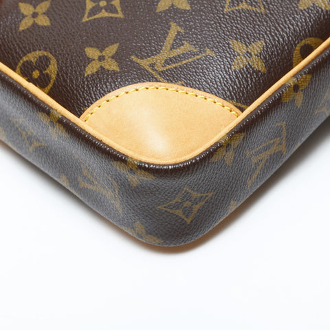 LOUIS VUITTON 2003 Monogram Danube Shoulder Bag Brown WS23197