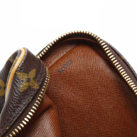 LOUIS VUITTON 2003 Monogram Danube Shoulder Bag Brown WS23197