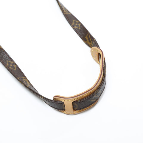 LOUIS VUITTON 2003 Monogram Danube Shoulder Bag Brown WS23197