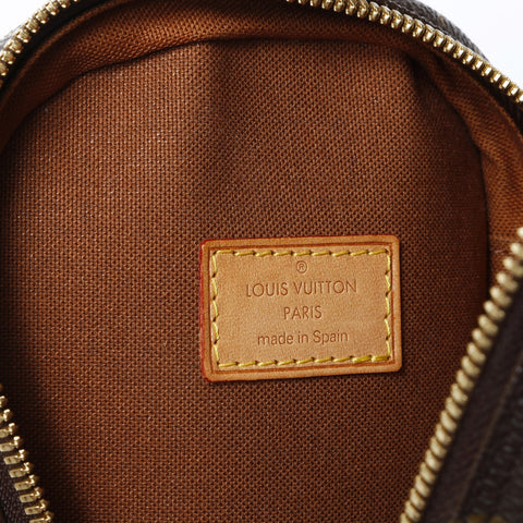 LOUIS VUITTON 2004 Monogram Pochette Gange Waist bag Brown WS23198