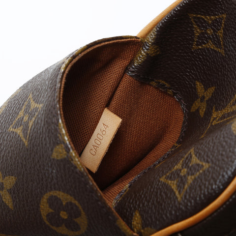 LOUIS VUITTON 2004 Monogram Pochette Gange Gürteltasche Braun WS23198