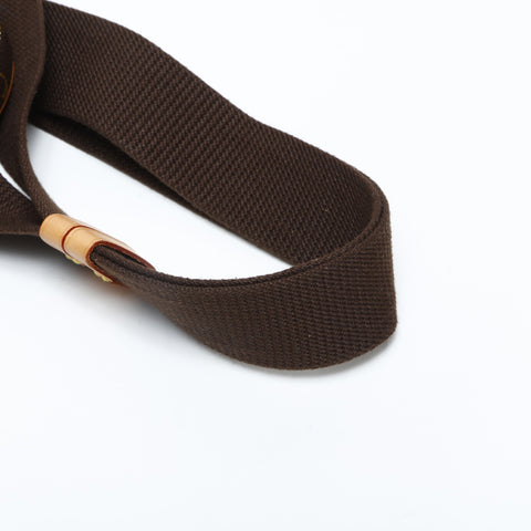 LOUIS VUITTON 2004 Monogram Pochette Gange Waist bag Brown WS23198