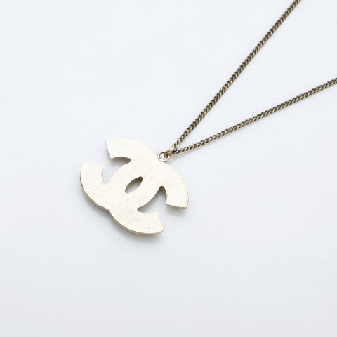 CHANEL B12A 2012 COCO Mark Necklace gold WS23199