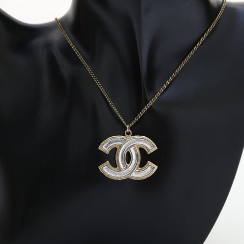 CHANEL B12A 2012 COCO Mark Necklace gold WS23199