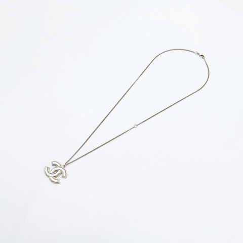 CHANEL B12A 2012 COCO Mark Necklace gold WS23199