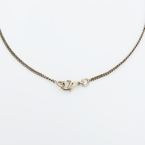 CHANEL B12A 2012 COCO Mark Necklace gold WS23199
