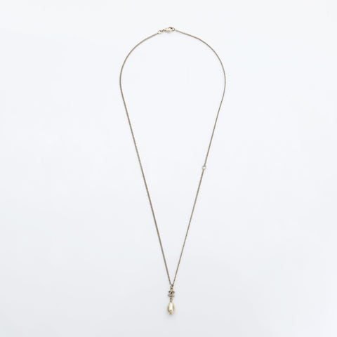 CHANEL B12C 2012 Mini COCO Mark Necklace gold WS23215