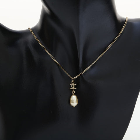 CHANEL B12C 2012 Mini COCO Mark Necklace gold WS23215
