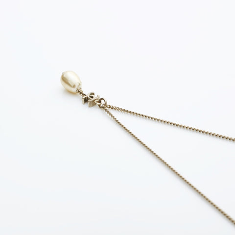 CHANEL B12C 2012 Mini COCO Mark Necklace gold WS23215