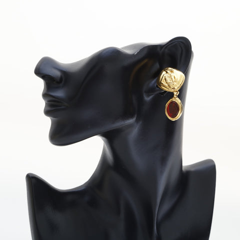 CHANEL 1954-1985 Coco Chanel Drop Earring gold WS23224