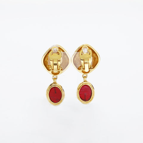 CHANEL 1954-1985 Coco Chanel Drop Earring gold WS23224