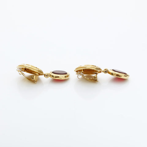 CHANEL 1954-1985 Coco Chanel Drop Earring gold WS23224