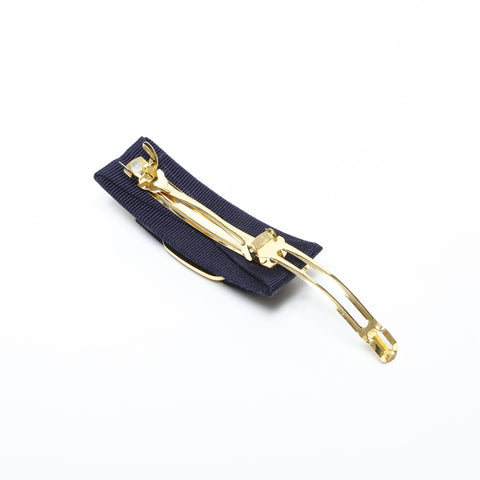 Salvatore Ferragamo Vara Hair Clip Barrette hair accessory Navy WS23227