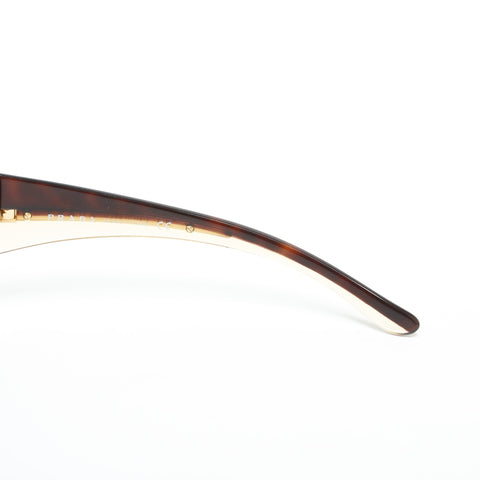 PRADA Sports type rimless sunglasses Brown WS23228