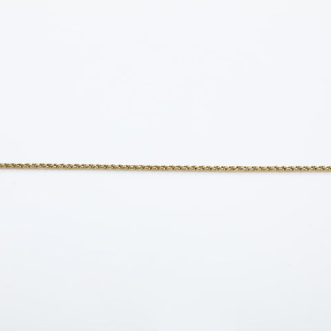 Christian Dior CD logo Necklace gold WS23232