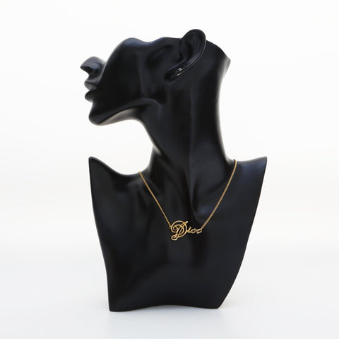 Christian Dior logo Necklace gold WS23233