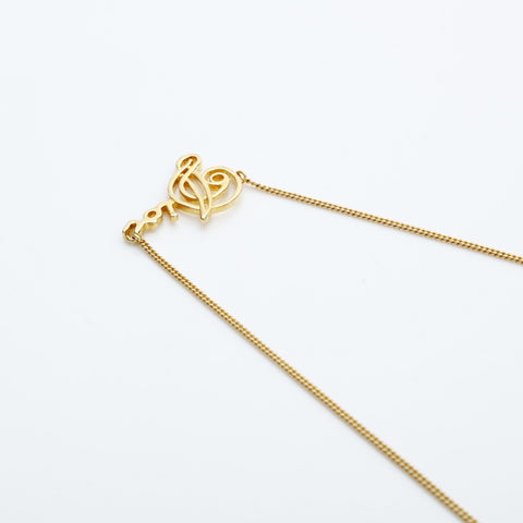 Christian Dior logo Necklace gold WS23233