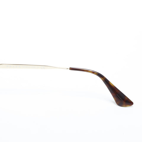 PRADA Metal Frame Butterfly Lens sunglasses Brown WS23240