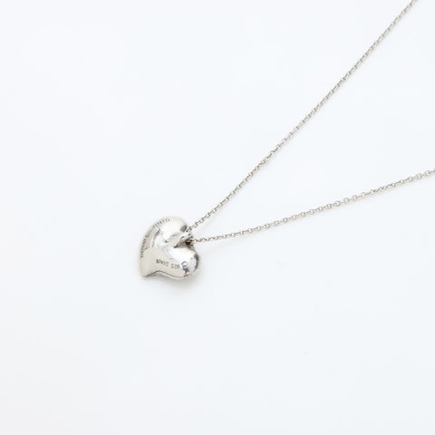 TIFFANY&Co. Curved Heart 925 Necklace Silver WS23242