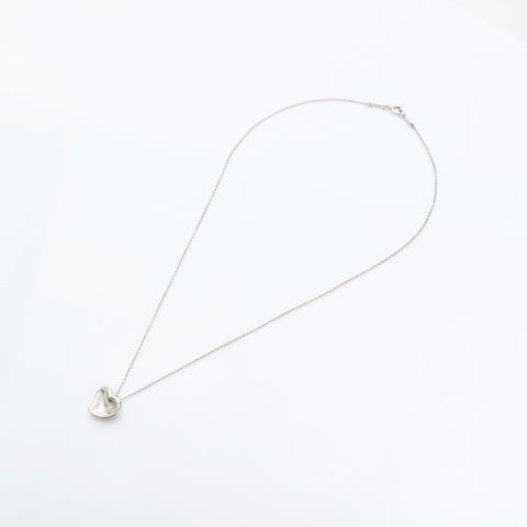 TIFFANY&Co. Curved Heart 925 Necklace Silver WS23242