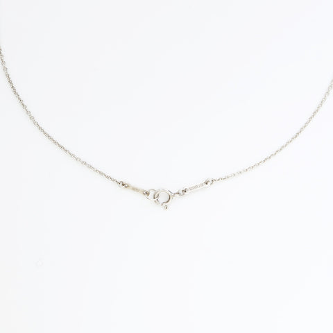 TIFFANY&Co. Curved Heart 925 Necklace Silver WS23242